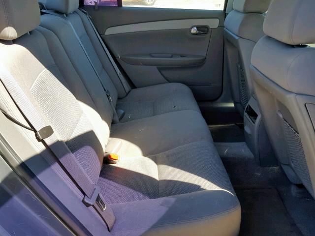 1G1ZG57B58F193318 - 2008 CHEVROLET MALIBU LS GRAY photo 6