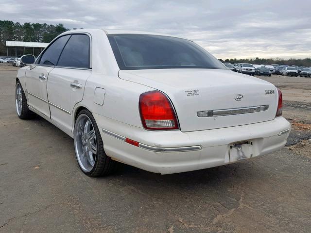 KMHFU45E63A260486 - 2003 HYUNDAI XG 350 WHITE photo 3