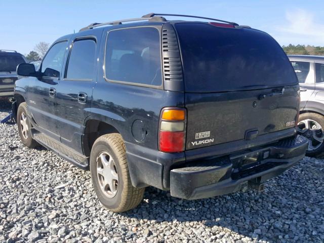 1GKEK63U45J103428 - 2005 GMC YUKON DENA BLACK photo 3