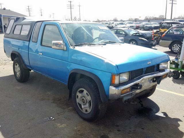 1N6HD16Y9SC334603 - 1995 NISSAN TRUCK KING BLUE photo 1