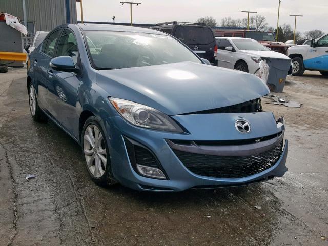 JM1BL1S5XA1136758 - 2010 MAZDA 3 S BLUE photo 1