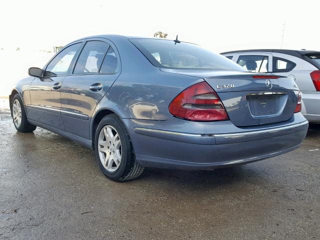 WDBUF26J26A897089 - 2006 MERCEDES-BENZ E 320 CDI BLUE photo 3