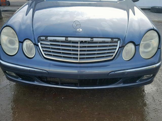 WDBUF26J26A897089 - 2006 MERCEDES-BENZ E 320 CDI BLUE photo 9