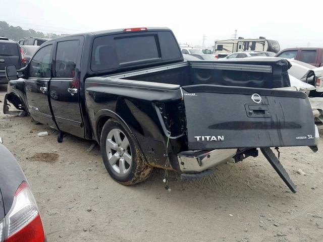 1N6BA0ED2EN516529 - 2014 NISSAN TITAN S BLACK photo 3