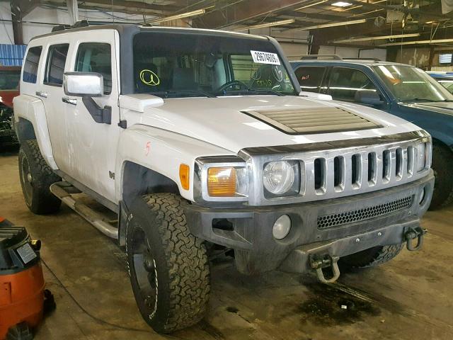 5GTDN136268186880 - 2006 HUMMER H3 WHITE photo 1