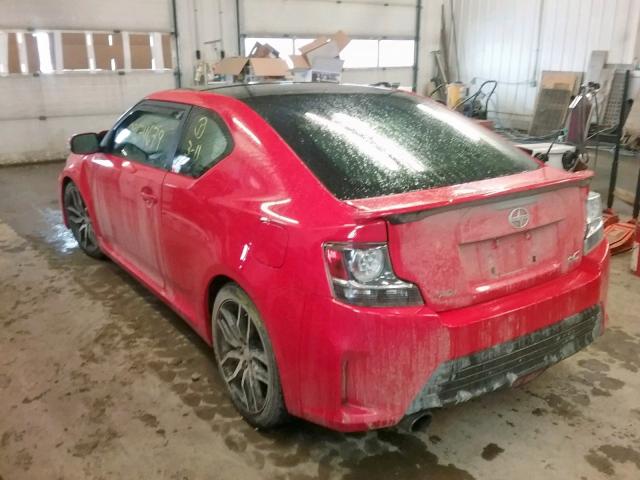 JTKJF5C75F3093414 - 2015 TOYOTA SCION TC წითელი ფოტო 3