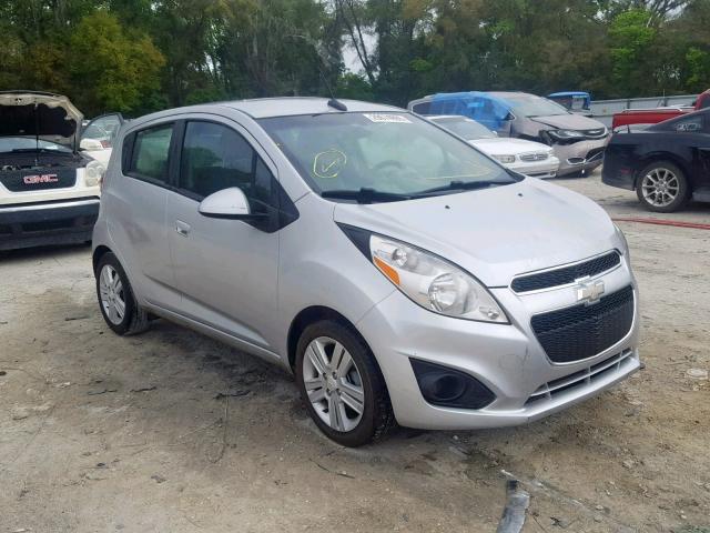 KL8CD6S96EC439878 - 2014 CHEVROLET SPARK 1LT SILVER photo 1