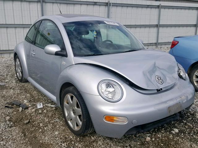 3VWDD21C73M402753 - 2003 VOLKSWAGEN NEW BEETLE SILVER photo 1