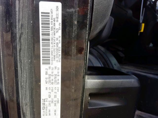 3C6TRVDG3GE104580 - 2016 RAM PROMASTER 黑色 照片 10