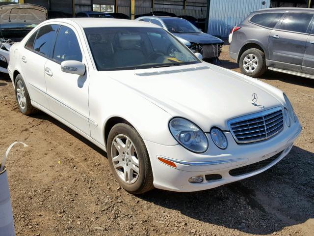 WDBUF65J64A400518 - 2004 MERCEDES-BENZ E 320 WHITE photo 1