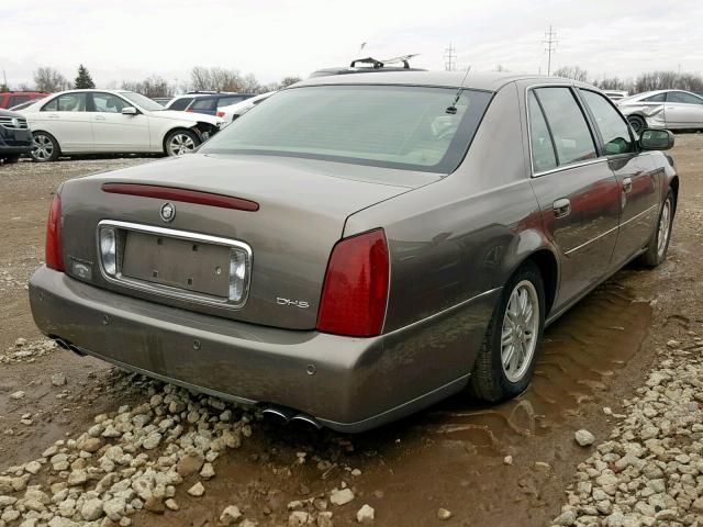 1G6KE57Y31U145839 - 2001 CADILLAC DEVILLE DH BROWN photo 4