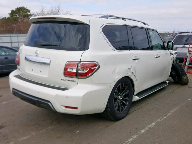 JN8AY2NE9K9755535 - 2019 NISSAN ARMADA PLA WHITE photo 4