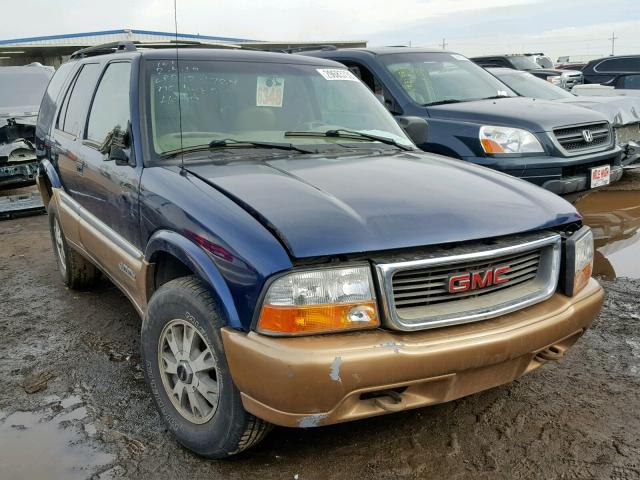 1GKDT13WXY2140754 - 2000 GMC JIMMY / EN BLUE photo 1