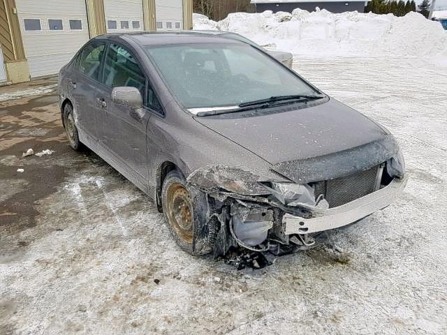 2HGFA1F63BH012703 - 2011 HONDA CIVIC LX-S Grau Foto 1