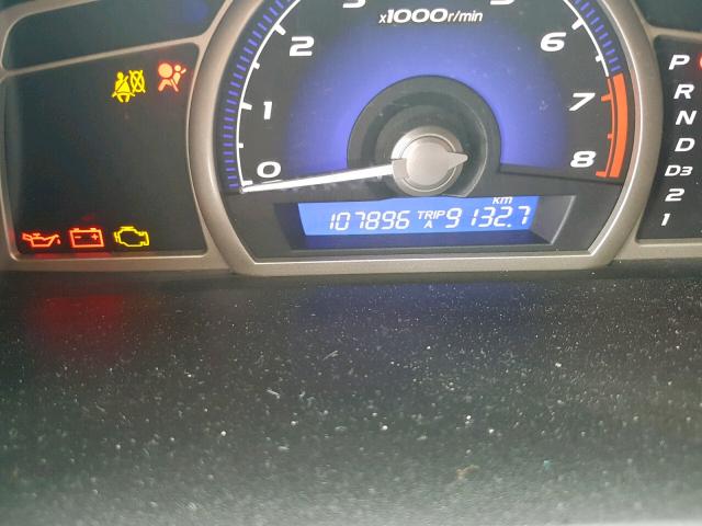 2HGFA1F63BH012703 - 2011 HONDA CIVIC LX-S Grau Foto 8