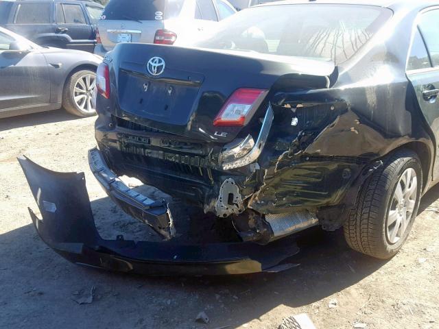 4T1BF3EK4BU705314 - 2011 TOYOTA CAMRY BASE GREEN photo 9