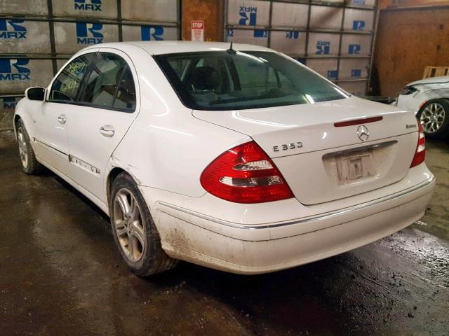 WDBUF87J46X201959 - 2006 MERCEDES-BENZ E 350 4MAT WHITE photo 3