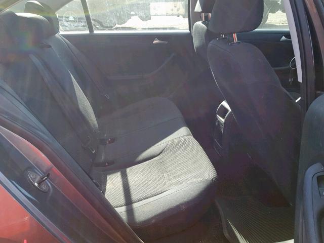 3VW2K7AJ8EM208440 - 2014 VOLKSWAGEN JETTA BASE GRAY photo 6