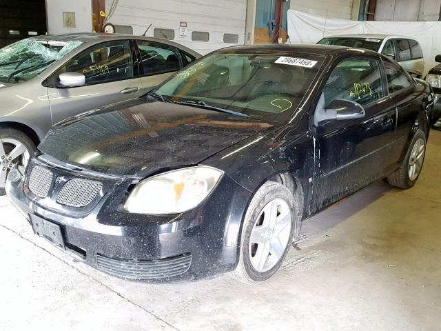1G2AL15F577411298 - 2007 PONTIAC G5 BLACK photo 2