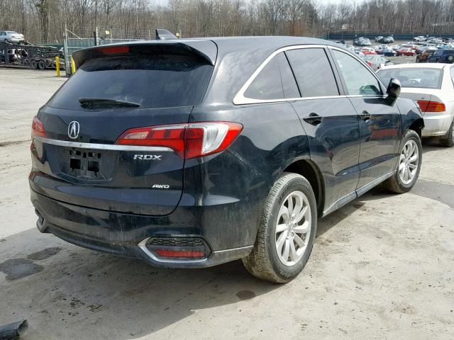 5J8TB4H39GL005740 - 2016 ACURA RDX BLACK photo 4