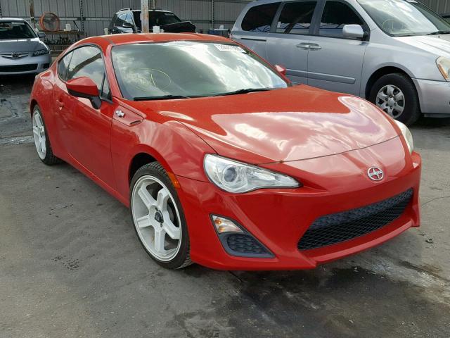 JF1ZNAA18D1726491 - 2013 TOYOTA SCION FR-S RED photo 1