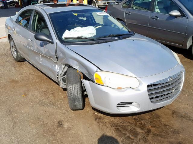 1C3EL56R94N411393 - 2004 CHRYSLER SEBRING LX SILVER photo 1