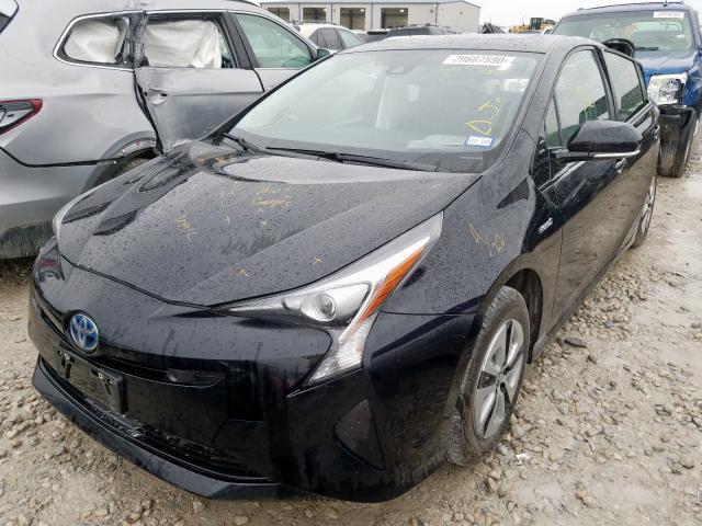 JTDKARFU2H3053362 - 2017 TOYOTA toyota prius  photo 2