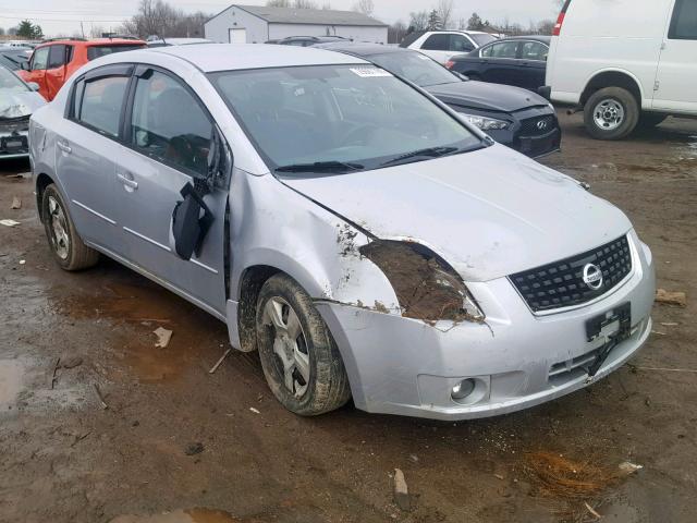 3N1AB61E18L647827 - 2008 NISSAN SENTRA 2.0 SILVER photo 1