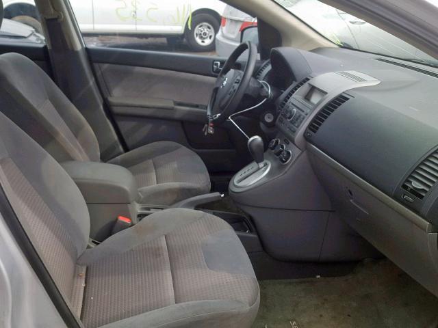 3N1AB61E18L647827 - 2008 NISSAN SENTRA 2.0 SILVER photo 5