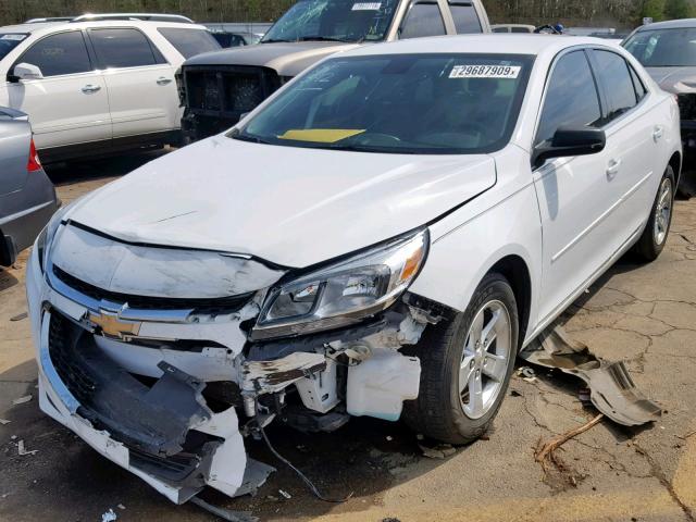 1G11B5SL0EF173033 - 2014 CHEVROLET MALIBU LS WHITE photo 2
