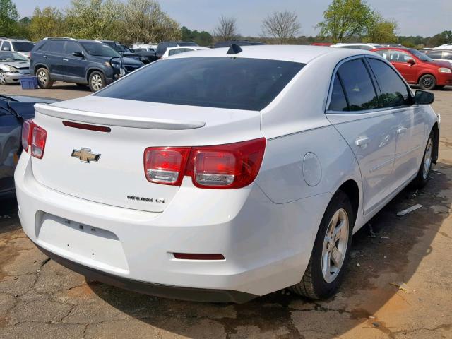 1G11B5SL0EF173033 - 2014 CHEVROLET MALIBU LS WHITE photo 4