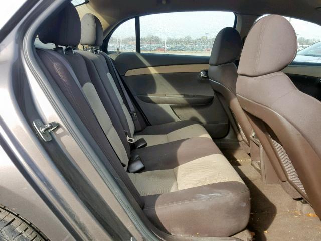 1G1ZA5EU4BF219081 - 2011 CHEVROLET MALIBU LS BROWN photo 6