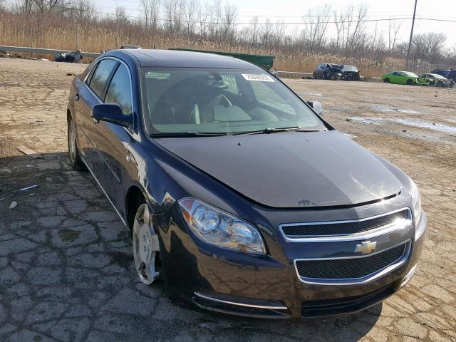 1G1ZJ57718F264429 - 2008 CHEVROLET MALIBU 2LT BLACK photo 1