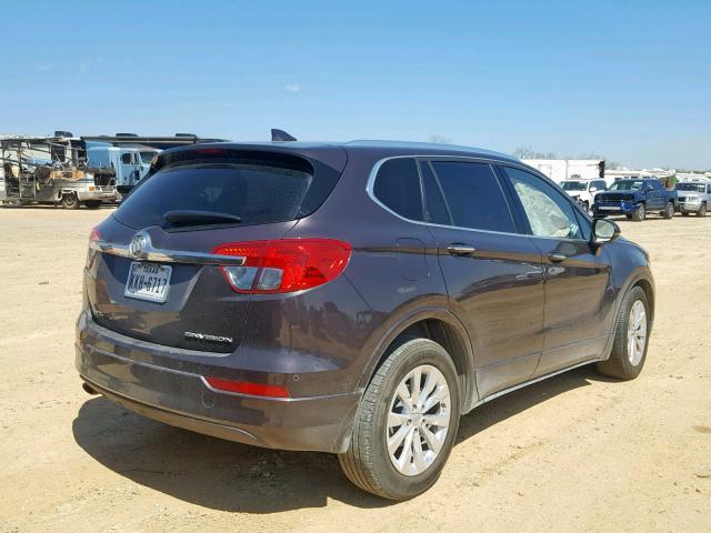 LRBFXBSA3HD095454 - 2017 BUICK ENVISION E BROWN photo 4