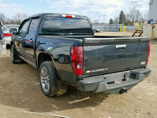 1GCDSCF96C8136206 - 2012 CHEVROLET COLORADO L BLACK photo 3