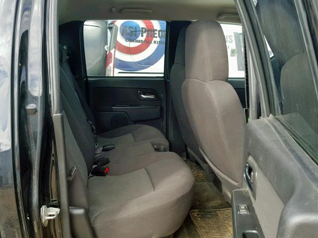 1GCDSCF96C8136206 - 2012 CHEVROLET COLORADO L BLACK photo 6