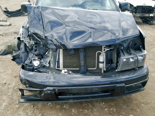 1GCDSCF96C8136206 - 2012 CHEVROLET COLORADO L BLACK photo 7