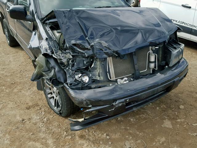 1GCDSCF96C8136206 - 2012 CHEVROLET COLORADO L BLACK photo 9