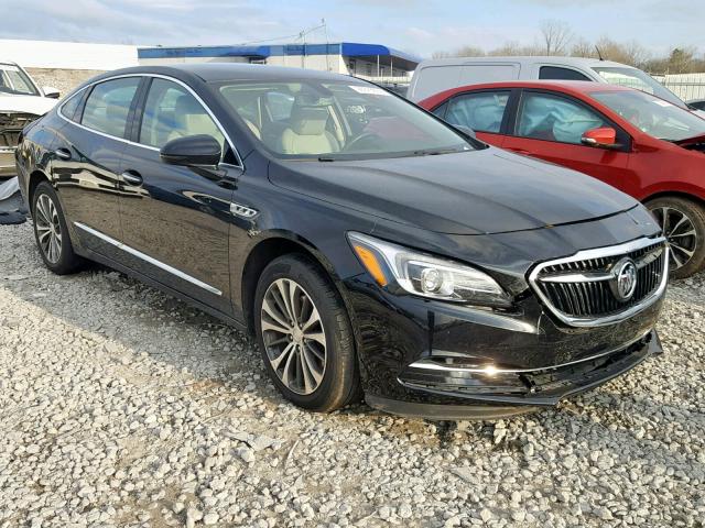 1G4ZP5SS5HU157165 - 2017 BUICK LACROSSE E BLACK photo 1