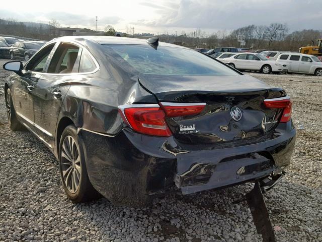 1G4ZP5SS5HU157165 - 2017 BUICK LACROSSE E BLACK photo 3