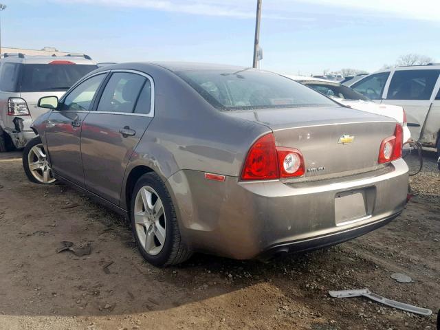 1G1ZA5EU7CF175045 - 2012 CHEVROLET MALIBU LS BROWN photo 3
