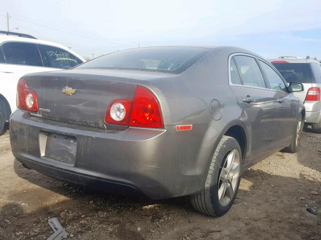 1G1ZA5EU7CF175045 - 2012 CHEVROLET MALIBU LS BROWN photo 4