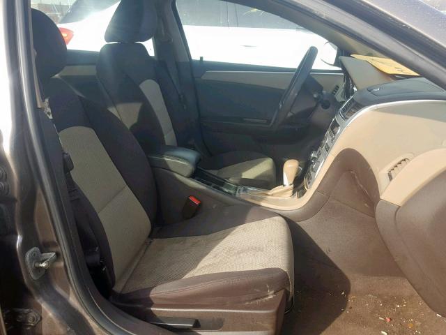 1G1ZA5EU7CF175045 - 2012 CHEVROLET MALIBU LS BROWN photo 5