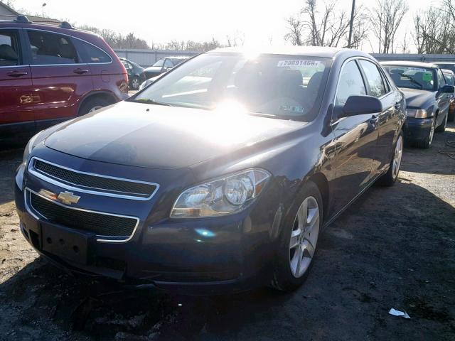 1G1ZA5EU9CF261084 - 2012 CHEVROLET MALIBU LS 蓝色 照片 2