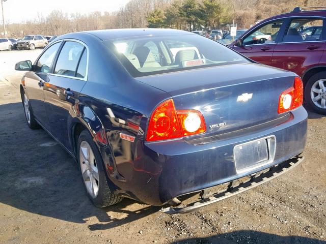 1G1ZA5EU9CF261084 - 2012 CHEVROLET MALIBU LS 蓝色 照片 3