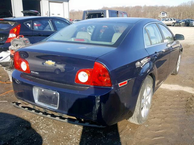 1G1ZA5EU9CF261084 - 2012 CHEVROLET MALIBU LS 蓝色 照片 4