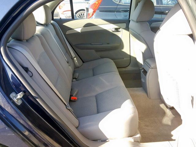 1G1ZA5EU9CF261084 - 2012 CHEVROLET MALIBU LS 蓝色 照片 6