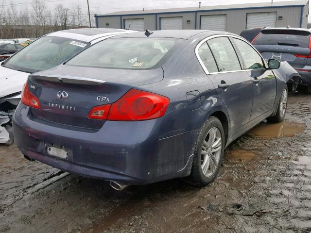 JN1CV6ARXBM406090 - 2011 INFINITI G37 GRAY photo 4