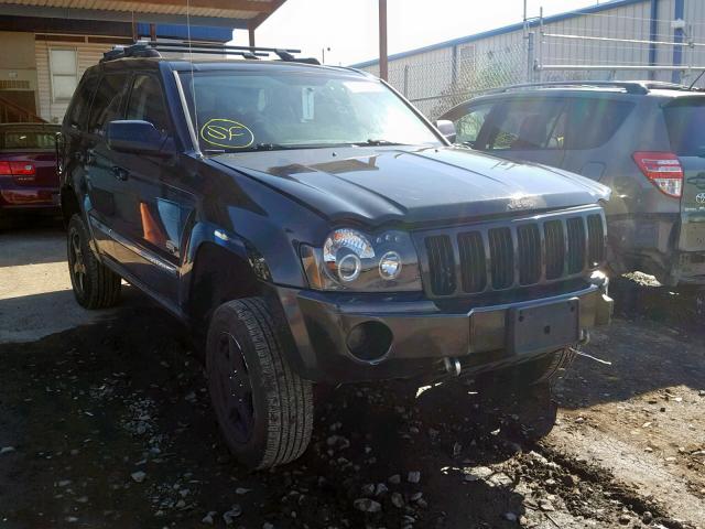 1J4HR48N66C332994 - 2006 JEEP GRAND CHER BLACK photo 1