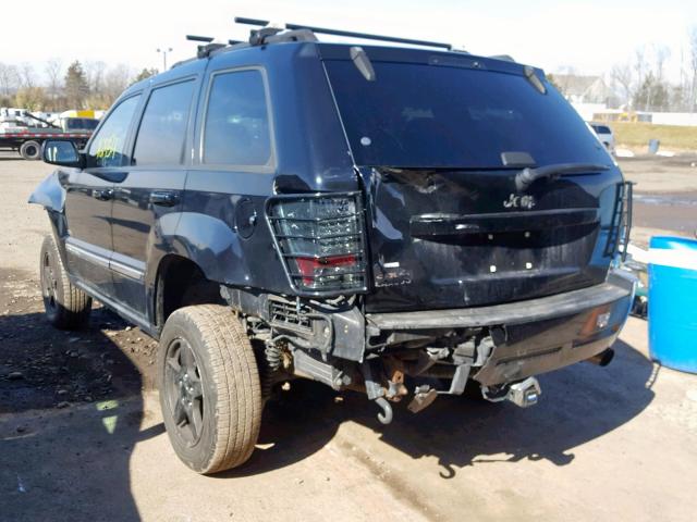 1J4HR48N66C332994 - 2006 JEEP GRAND CHER BLACK photo 3